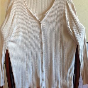 Cardigan cream colored